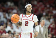 Boogie Fland is an excellent ball-handler and could be among the better ones in 2025 NBA Draft. Source: Imagn